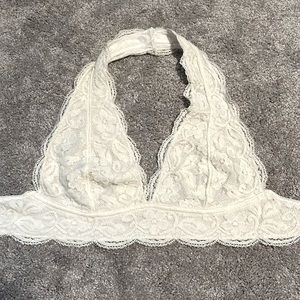 UO Out from Under Lace Halter Bralette